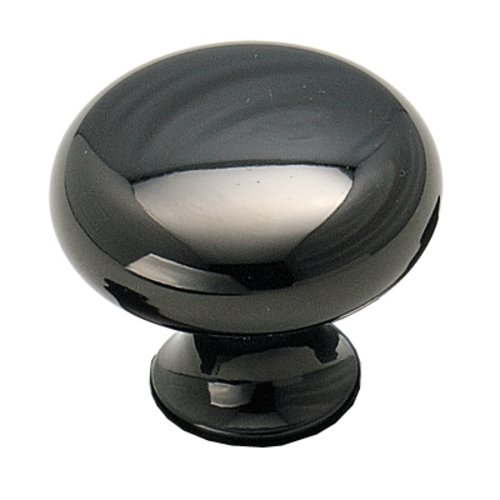 Amerock Anniversary 13/16 Inch Diameter Black Nickel Knob