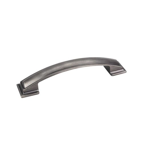 Jeffrey Alexander Annadale 5 1 16 Inch Center To Center Brushed Pewter Cabinet Pull 435 128bnbdl Cabinetparts Com