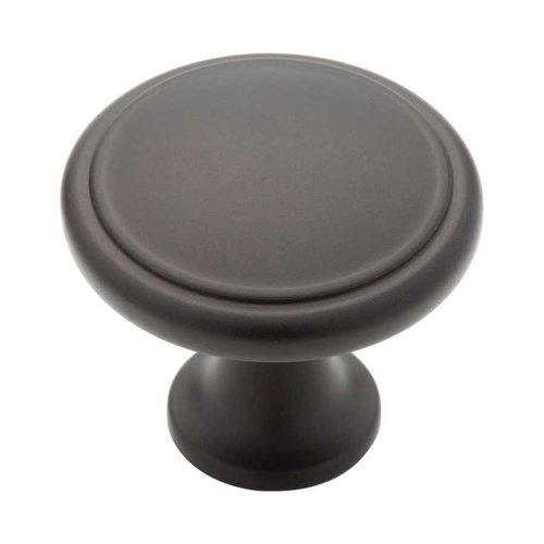 Liberty Hardware Contemporary 13/16 Inch Diameter Flat Black