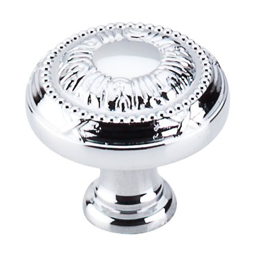 Top Knobs Edwardian 11/8 Inch Diameter Polished Chrome Knob
