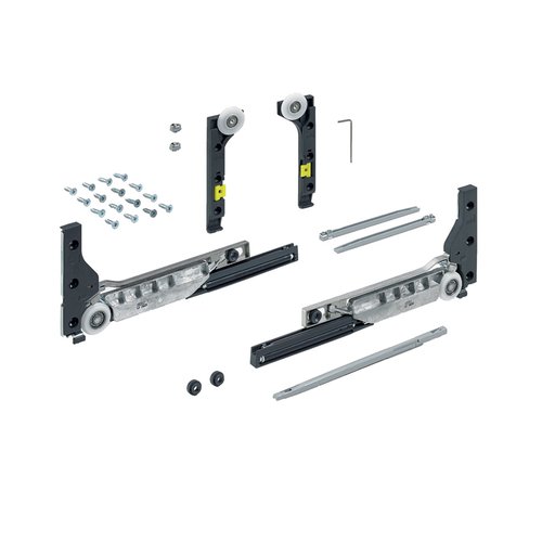 Hettich Grant Slideline M Door Fittings with Silent System 1 Door