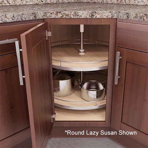 Vauth Sagel Recorner Susan Kidney Lazy Susan 32 inch Maple 9000 2527