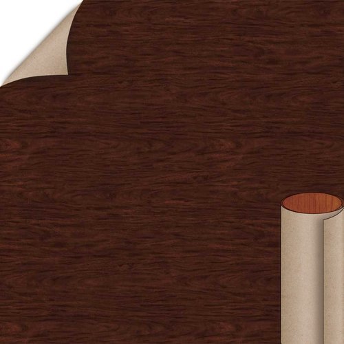 Wilsonart Figured Mahogany Matte Finish 4 ft. x 8 ft. Peel/Stick Vertical Grade Laminate Sheet