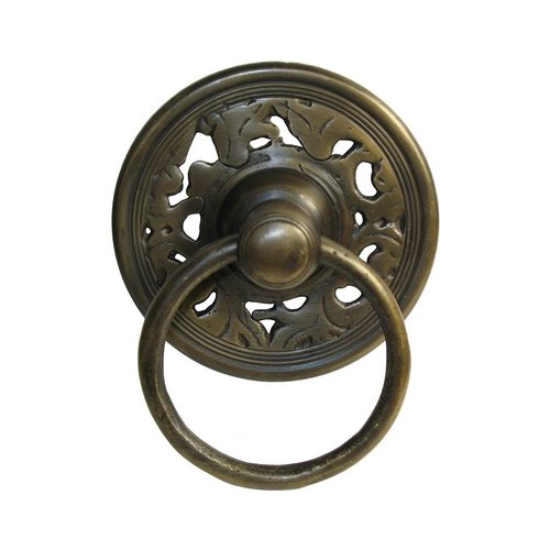 Gado Gado Ring Pulls 3 1 8 Inch Diameter Unlacquered Antique Brass