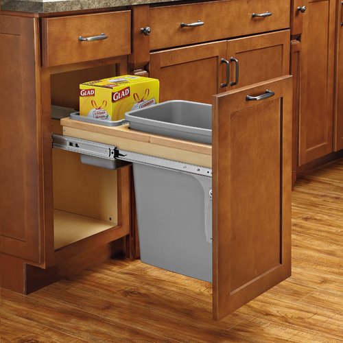 RevAShelf Single Trash Pullout 50 Quart with SoftClose 4WCTM