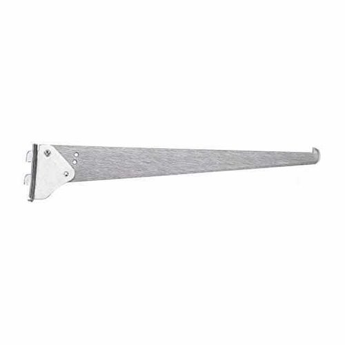Knape and Vogt KV 179 Adjustable Slant Bracket 14"Anochrome 179 ANO