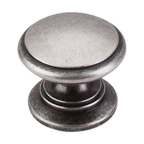 Top Knobs Somerset 11/4 Inch Diameter Pewter Antique Knob M354