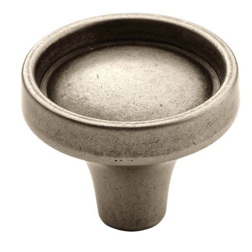 Amerock Odeon 15/16 Inch Diameter Antique Nickel Knob BP53041AN
