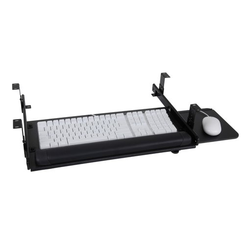 Sunway Inc Keyboard With Slide Out Mouse Slide Drawer System 23