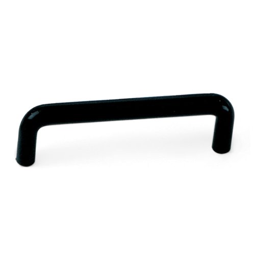 Laurey Hardware Plastics 4 Inch Center To Center Black Cabinet