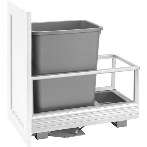 Single Trash Pullout 35 QuartSilver 514915DM117