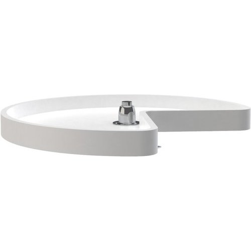 RevAShelf 24 Inch Diameter Kidney Shape Single Shelf Corner Lazy