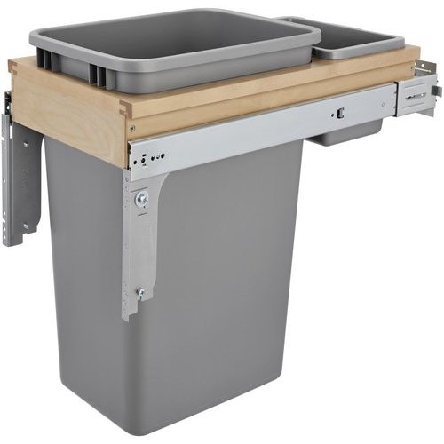 Sgl Top Mt Waste Ctnr 1 1 2 Ff 50 Qt Dbl 4wctm 1550bbscdm 1