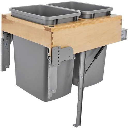 Dbl Top Mt Waste Ctnr 35 Qt Dbl 4wctm Rm 2135dm 2 Cabinetparts Com