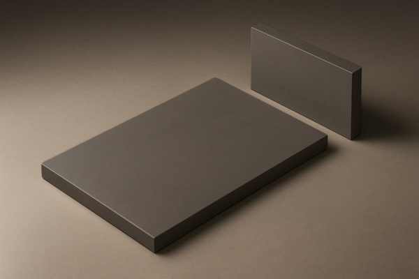 Gray HPL bottom and back panels