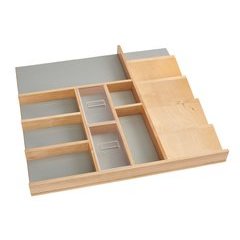 Rev A Shelf 21 3 4 Inch Width Tim To Fit Cosmetic Drawer Organizer