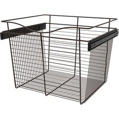 24 X 20 X 18 Closet Pullout Basket Oil Rubbed Bronze Cb