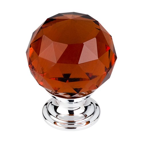 Top Knobs TK122PC, 13/8 Inch Length Crystal Disco Knob