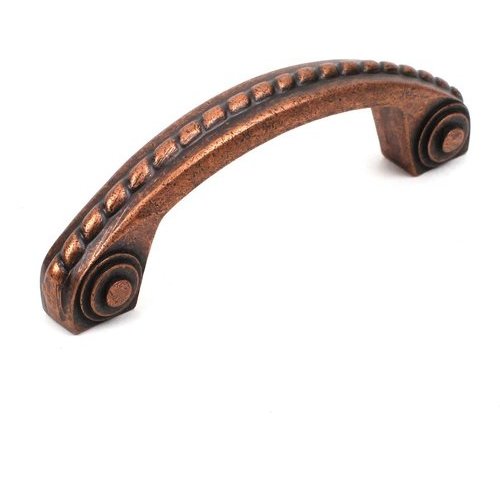 Century Hardware 13553AC, Hartford 3 Inch Center to Center Aged Copper Pull