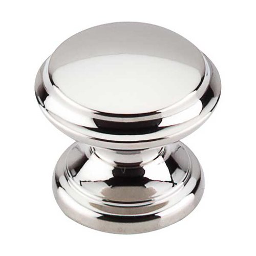 Top Knobs M1304, 13/8 Inch Length Asbury Flat Top Knob