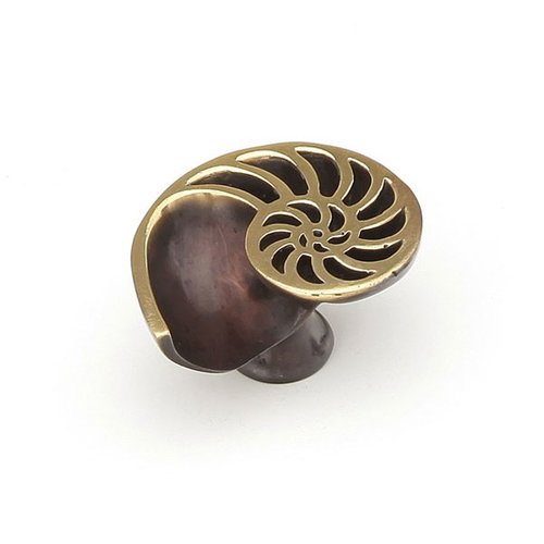 Schaub and Company Neptune 11/2 Inch Diameter Polished Brass and