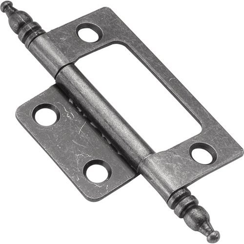 うちゅー 2-2 Hickory Hardware P8294-SM, 2 Inch Length Self Mortise Hinge, Pair