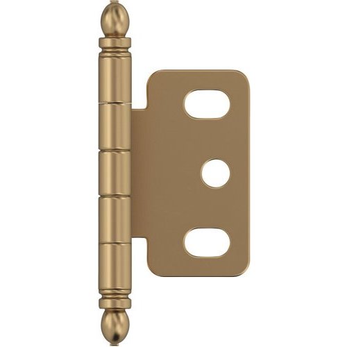 Amerock CM3180TB-AE Partial Wrap Cabinet Hinge - Antique English Finish