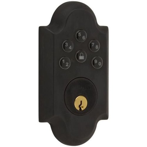 Baldwin Hardware 8252102AC1, Boulder Arched Keyless Entry Deadbolt, Oil