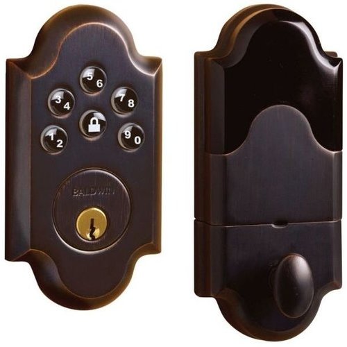 Baldwin Hardware 8252112AC1, Boulder Arched Keyless Entry Deadbolt