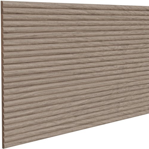 Brown Wood 011248105WK1, 1 Inch Slat Width, Double Bead Decorative