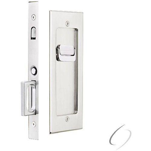 Emtek 2115US15138, 7-1/4 Inch Height Modern Rectangular Privacy