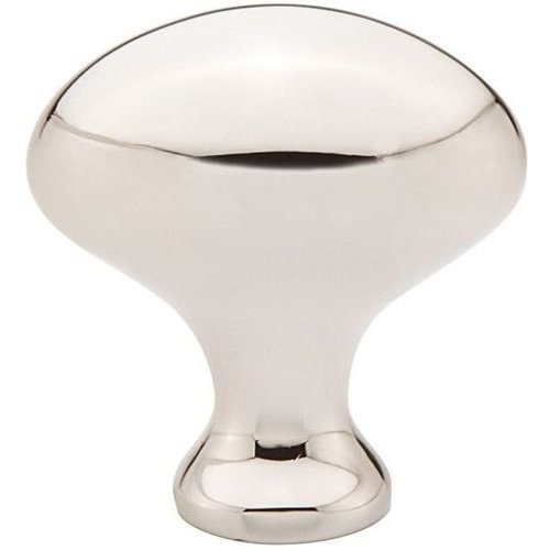 Emtek 86016US14, 11/4 Inch Diameter Egg Knob, Polished Nickel