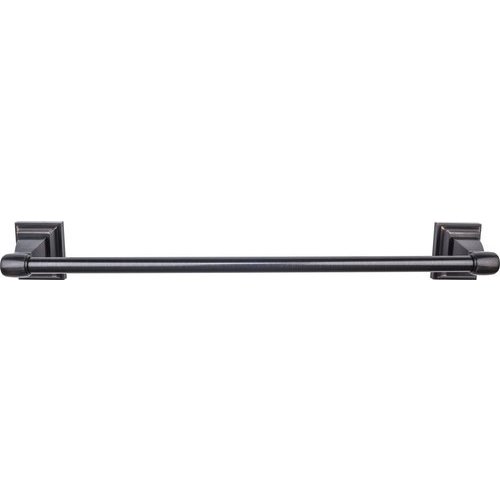 Top Knobs STK8TB, 24 Inch Center to Center Stratton Single Towel Bar