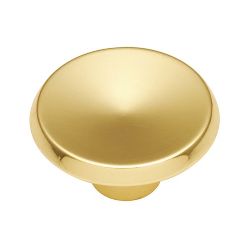Hickory Hardware Sunnyside 11/2 Inch Diameter Polished Brass