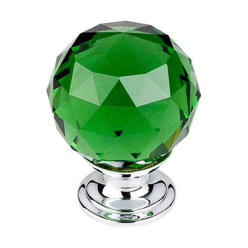 Top Knobs TK120PC, 13/8 Inch Length Crystal Disco Knob