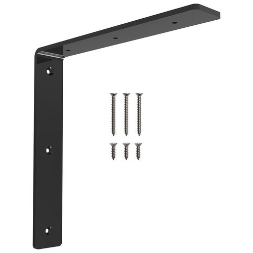 Federal Brace 40368, Corbel Black Rib Support 6 Inches in Length