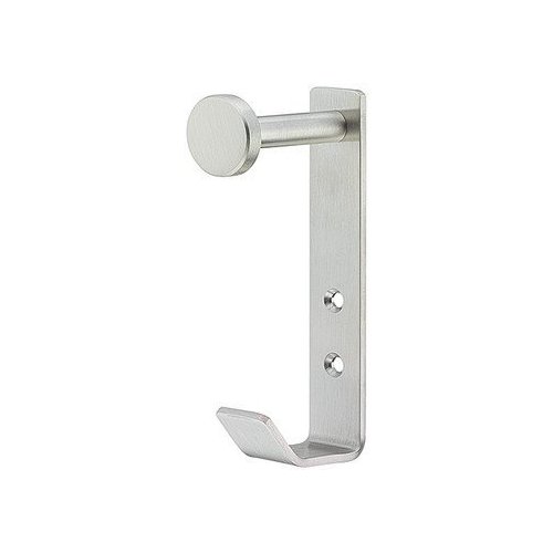 Hafele 842.34.010, 1 Inch Width Hat and Coat Hook, Stainless Steel