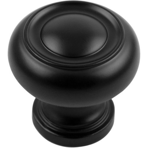 Hickory Hardware P3151MB, 11/4 Inch Diameter Cottage Knob, Matte Black