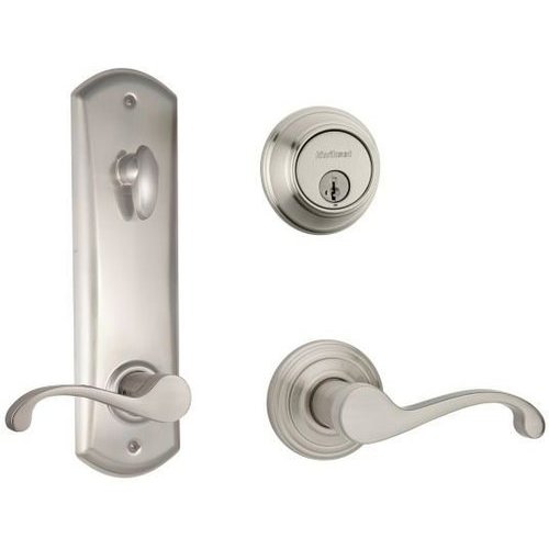 Kwikset 508CHLKCDB15S, Commonwealth Door Lever Interconnected Key