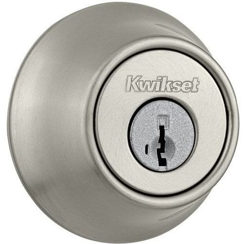 Kwikset 66515SV1, Double Cylinder Deadbolt with New Chassis SmartKey