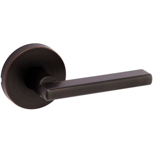 Kwikset 720HFLRDT-11P, Halifax Door Lever with Round Rose Passage