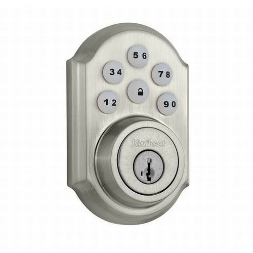 Kwikset 909-15S, Smartcode Touchpad Electronic Deadbolt SmartKey
