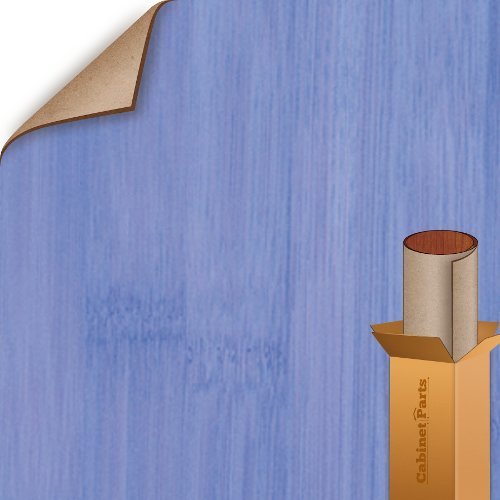 Nevamar WZ3001TTH548X096, Xanadu Blue Bamboo Textured Finish 4 ft. x