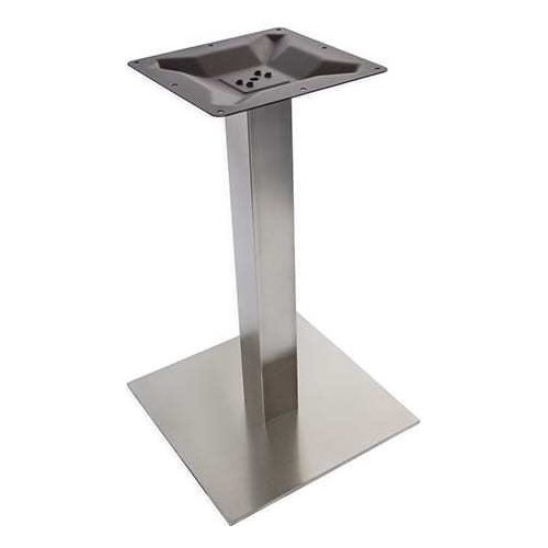 Peter Meier 5030-28-SS-SQ, 29 Inch Square Base x 28-1/2 Inch Table ...