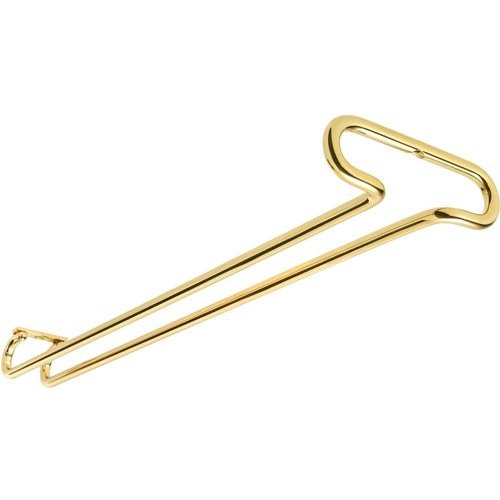 RevAShelf 315018BR, 18 Inch Depth Single Stemware Holder, Brass