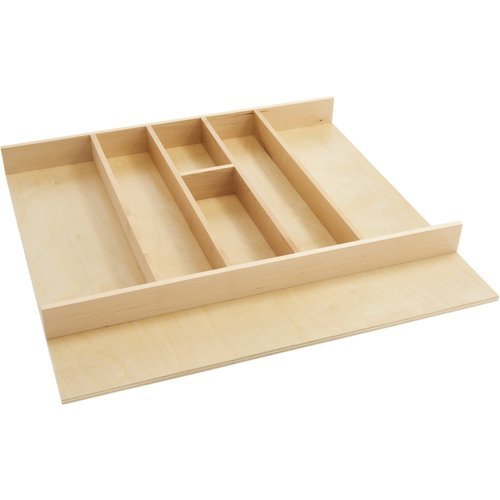 Rev-A-Shelf 4WUT-3SH, Wood Utility Tray Drop-In Insert, Trimmable