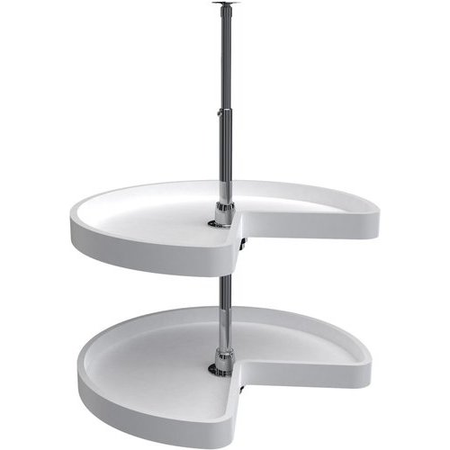 【Rei Keven】 Rev-A-Shelf 6472-24-11-52, 24 Inch Diameter Kidney Shape RAS