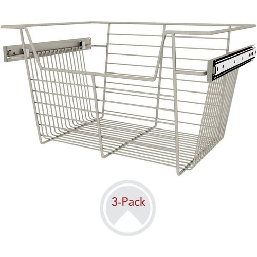 RevAShelf CBSL181410SN3, 18 Inch Width x 101/2 Inch Height Closet