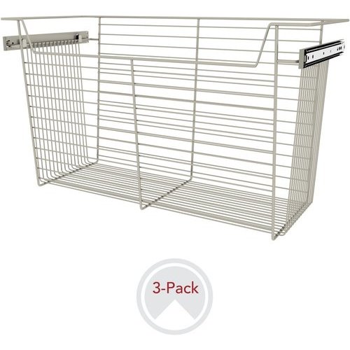 RevAShelf CBSL301417SN3, 30 Inch Width x 17 Inch Height Closet