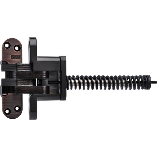 Soss 220ICUS10BL, 220 Invisible Spring Closer Hinge Oil Rubbed Bronze